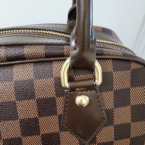 Brown checkered bag - Picture 5 of 14